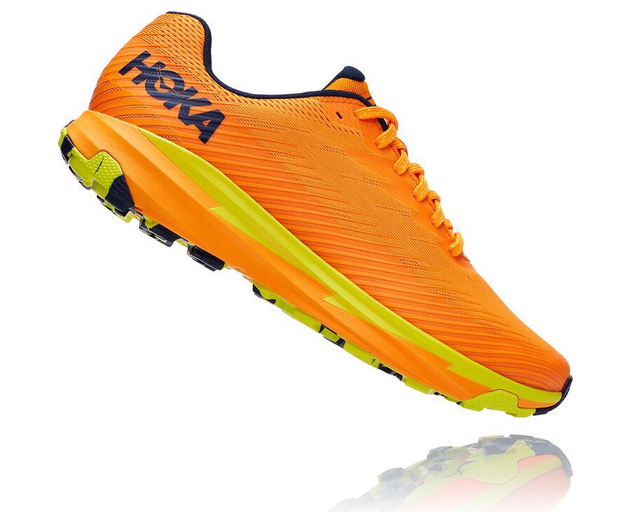 Hoka One One Trail Schoenen Heren - Torrent 2 - Oranje - OW6352789